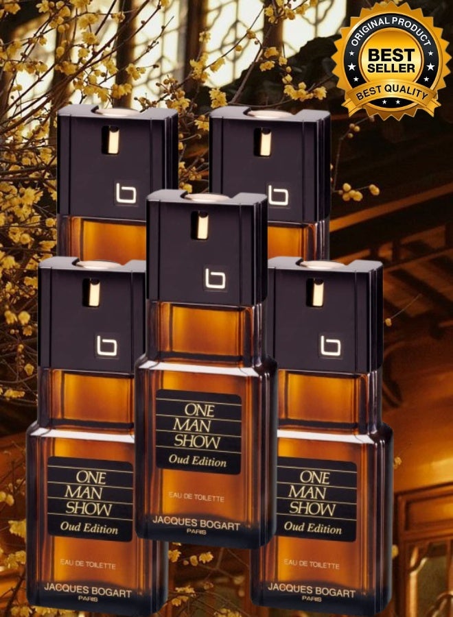 جاك بوغارت 5 قطع عطر وان مان شو عود اديشين 100مل - Image 1