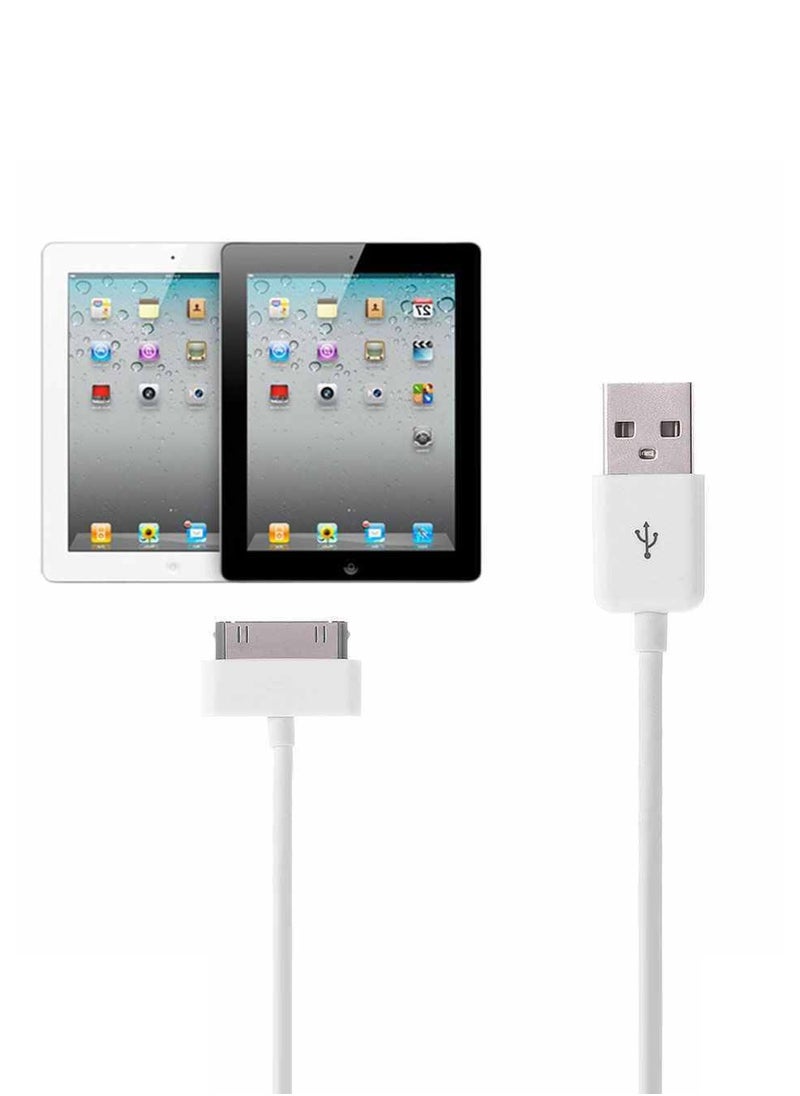 Generic 1M USB Sync & Charging Cable for iPhone 3GS/4/4S/4G, iPad 1/2/3, iPod – 30-Pin Connector Data Cord  - Image 2