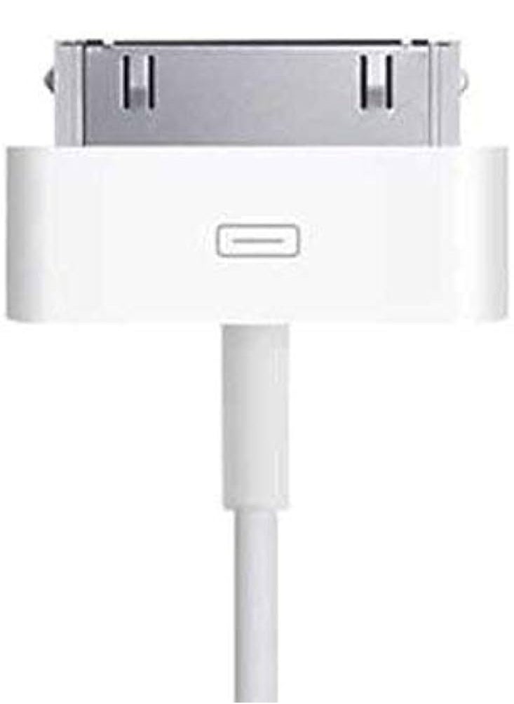 Generic - 1M USB Sync & Charging Cable for iPhone 3GS/4/4S/4G, iPad 1/2/3, iPod – 30-Pin Connector Data Cord - Image 1