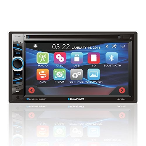 Blaupunkt SEATTLE 660 6.2-Inch In Dash Touch Screen Multimedia Car Stereo Receiver with Bluetooth - Image 1