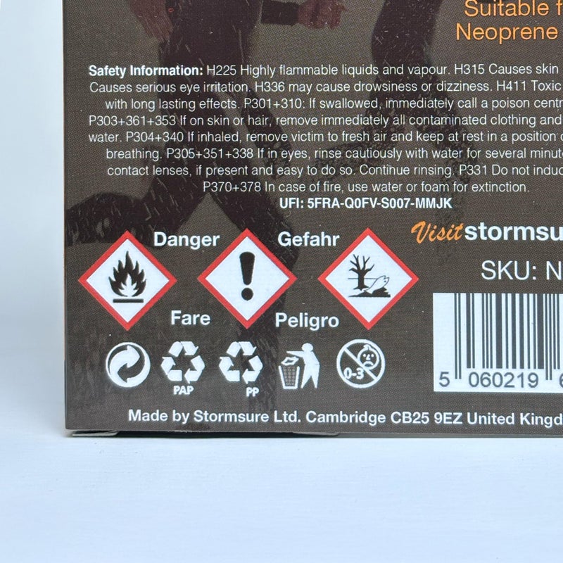 Stormsure Neoprene Queen Wetsuit Repair Adhesive, 15g - Fast Bonding Contact Adhesive for Fast, Durable Neoprene Repairs - Image 4