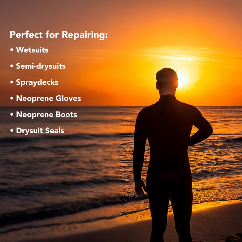 Stormsure Neoprene Queen Wetsuit Repair Adhesive, 15g - Fast Bonding Contact Adhesive for Fast, Durable Neoprene Repairs - Image 5