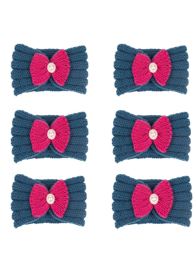 Y&D 6 Piece Baby Knitted Protective Headscarf  - Image 1