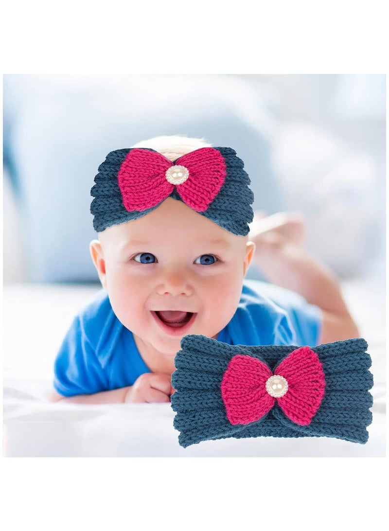 Y&D 6 Piece Baby Knitted Protective Headscarf  - Image 3