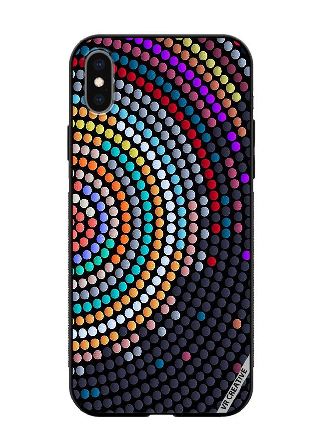 VR CREATIVE Protective Case Cover For Apple iPhone XS Max Loads Of Color Art Design Multicolour - Image 1