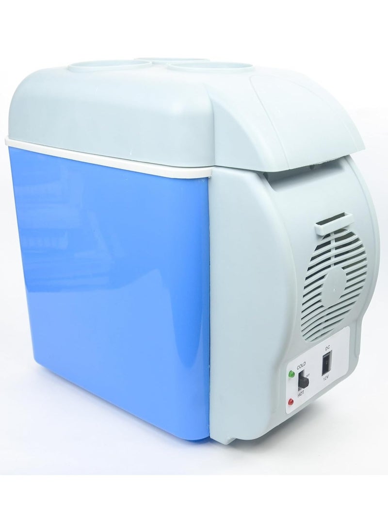 Generic Car Fridge 12V DC Power Supply Cold Warm Dual Use Mini Refrigerator Heating and Cooling Box with Cup Holder  - Image 1