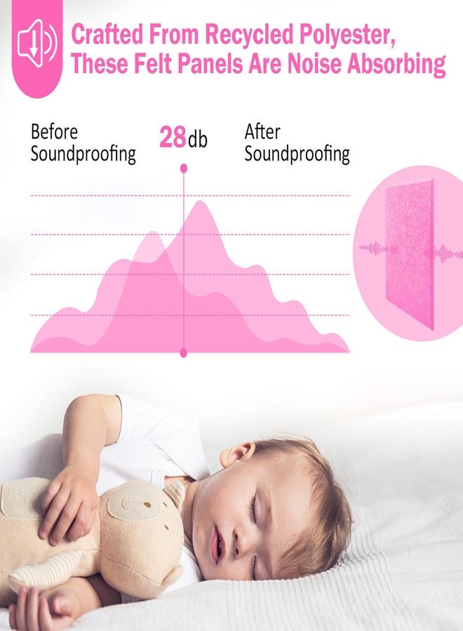 زيديان لوحة إعلانات من بلاط اللباد الجداري مع لاصق قابل للإزالة، مقاس 47 × 35 بوصة، بديل للوحة الفلين الوردية مع 40 دبوس تثبيت، عبوة من 12 قطعة، مربعات لباد كبيرة الحجم للوحة تثبيت بلاط الفلين للمكاتب - Image 2