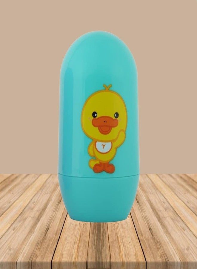 Alya The Cheeky Kidzz Baby Grooming Essential Nail Manicure Pedicure Cutter Safety Kit 4 in 1 Combo with Cute Printed Portable Travel Protective Case for Toddlers/Infants/New Borns (Green CAT;0 Months+) - Image 1