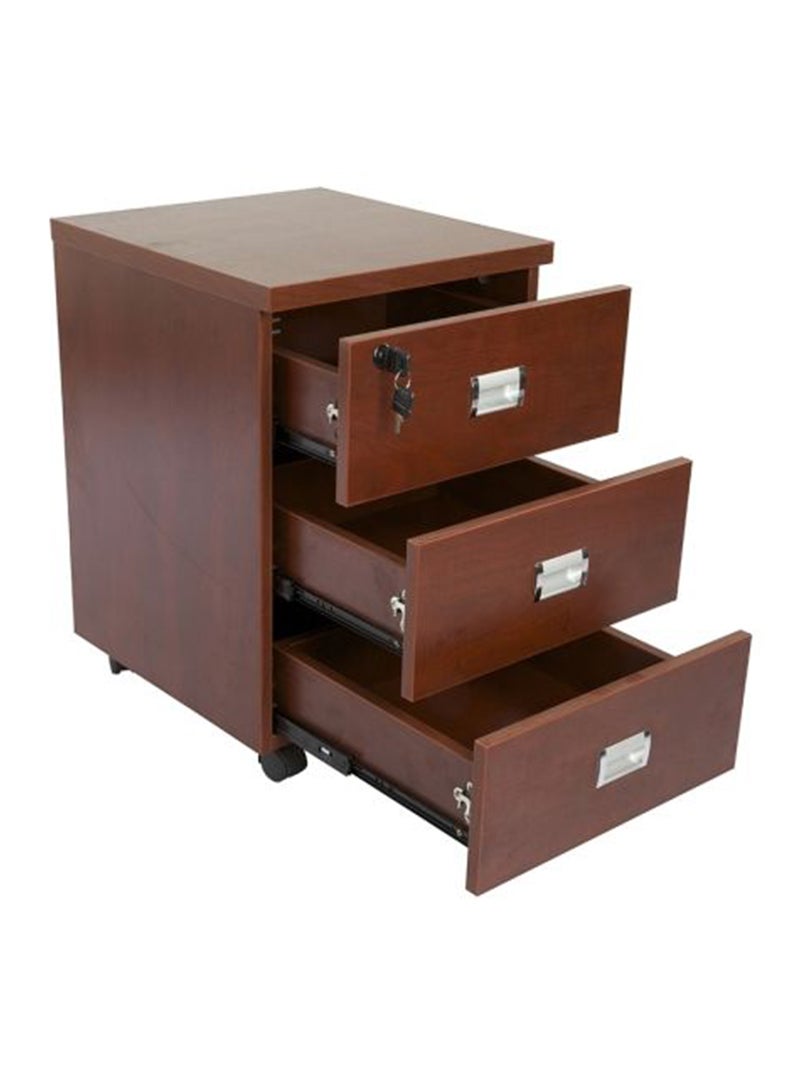 Mahmayi Mahmayi Harrera R06-14 Modern Reception Desk Apple Cherry - Image 3