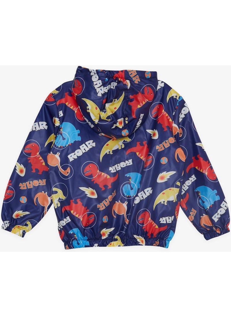 GİRLS & BOYS Boy's Raincoat Roaring Dinosaurs Patterned 1-5 Years, Navy Blue - pzsku/Z759D85753BDE91B9D2CFZ/45/_/1734358646/e273f1c7-0bb8-4325-a675-f2c435521a15