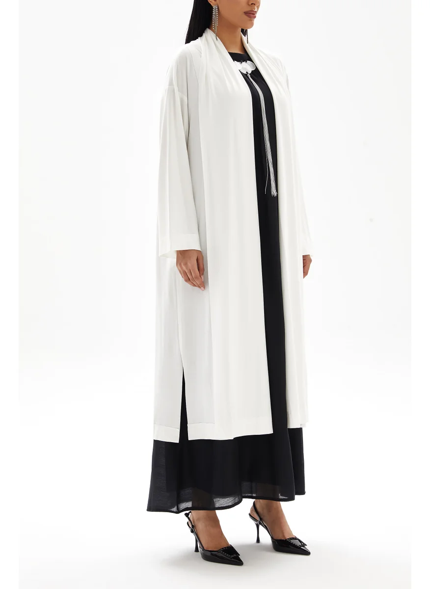وي كرييت White Plain Kimono By WECRE8