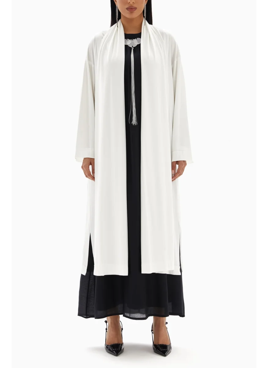 وي كرييت White Plain Kimono By WECRE8