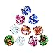 Andiker 10PC Cat Crinkle Balls 236 Inches 5 Colors Kitten Balls Interactive Cat Toys for Indoor Cats to Chew Chase Swat Bite Hunt to Kill Time and Keep Fit10 pcs - Image 3