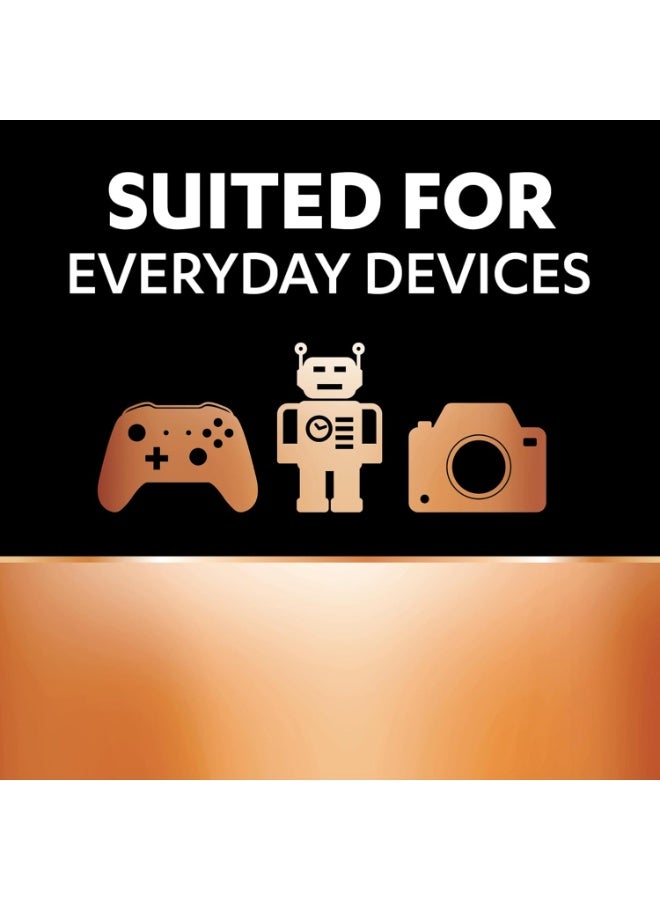 Duracell Alkaline AA Batteries – Long Lasting Power 100% for Everyday Devices , 4 PCS - Image 2