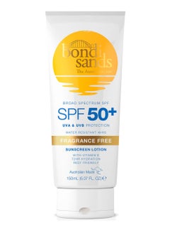 BONDI SANDS Sunscreen Lotion SPF50 Fragrance Free 150 ml  - Image 1