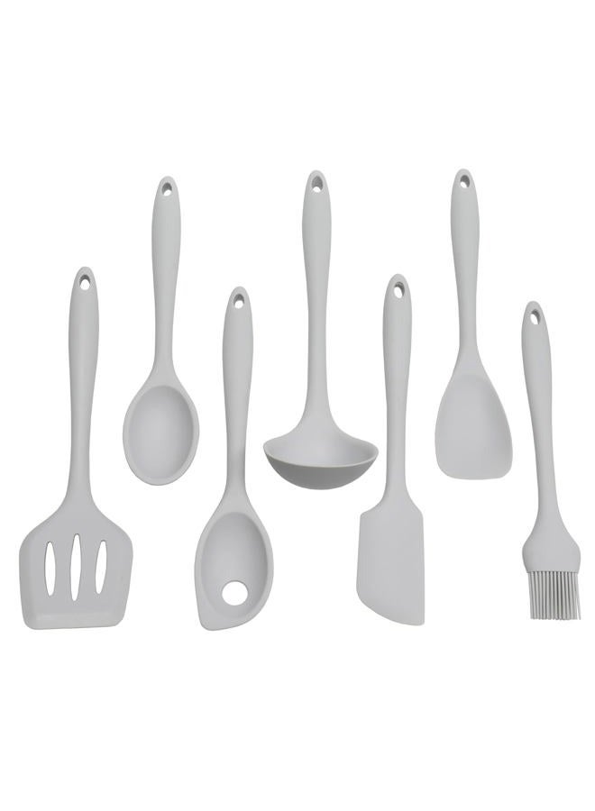 Chef Craft Premium Silicone Cooking Ladle, 11.25 inch, Gray - Image 5