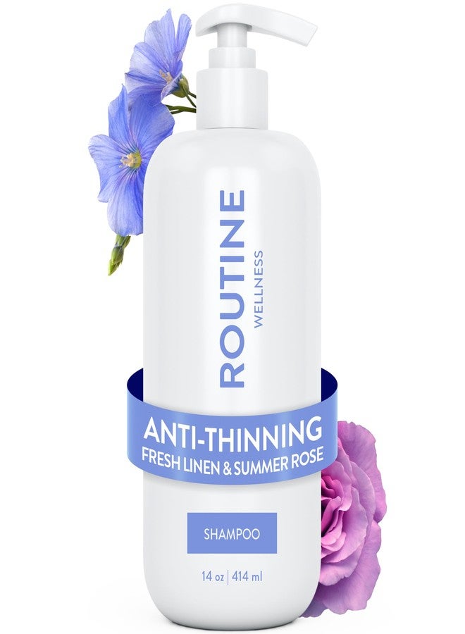Routine Wellness Anti-Thinning Shampoo - Fresh Linen & Summer Rose - Image 1