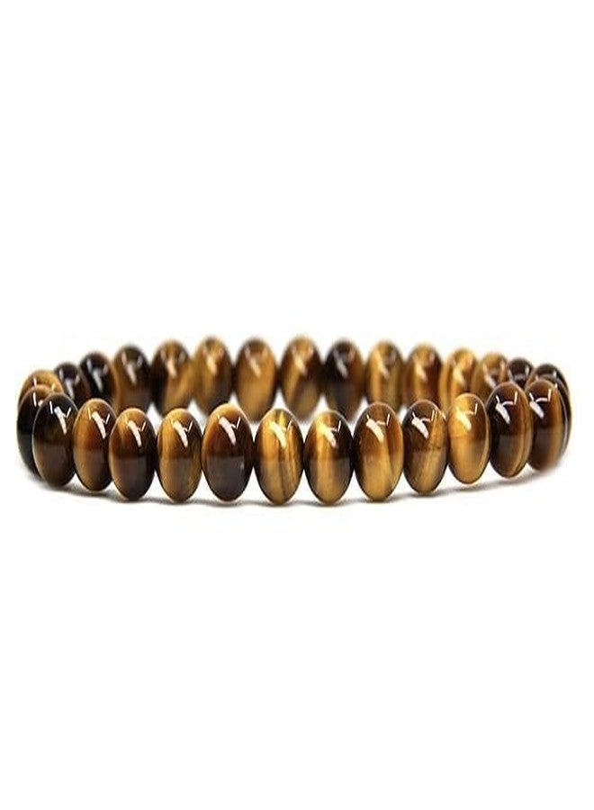 Anant Infinity Natural Reiki Feng-Shui Healing Crystal Beaded Gem Stone Bracelet for Men and Women AI170 - Image 1