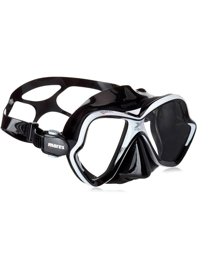 Mares Mares Unisex Adult X-Vision Hydrodynamic Panoramic View Underwater Diving Mask - Image 2