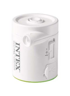 INTEX USB200R Quickfill Rechargable Pool Air Pump White 7 x 8 x 8 cm INT66637  - Image 2