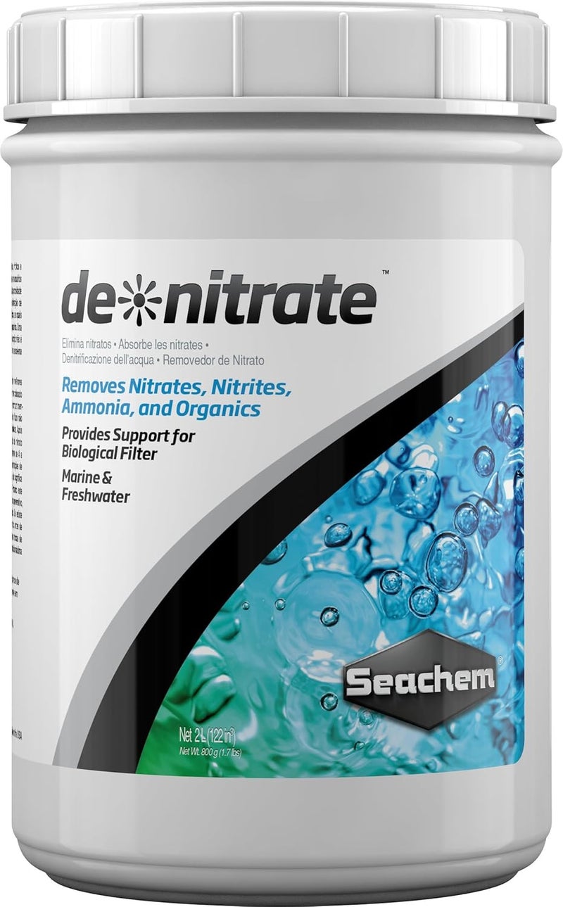Seachem de*nitrate Filtration Product for Nitrate Removal - 2 L / 67.6 oz - Image 1