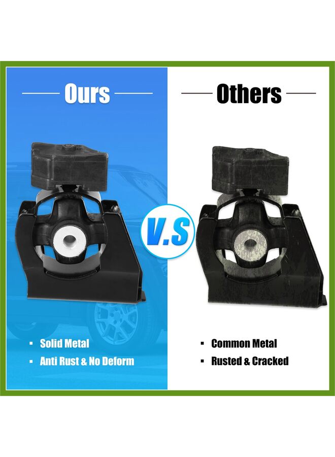 قاعدة تثبيت المحرك وناقل الحركة الأمامية متوافقة مع سيارات تويوتا كورولا 1.8 لتر موديلات 2009-2013، بديلة لقاعدة تثبيت دعامة عزم دوران المحرك رقم 12361-37050 - Image 4