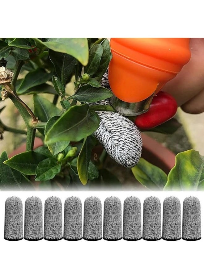 Generic - Cut-Resistant Finger Cots Finger Sleeve Protector, Thumb Protectors Finger Covers Fingertip Protector, Reusable Finger Covers for Cutting Handicrafts Kitchen Sculpture - Image 1