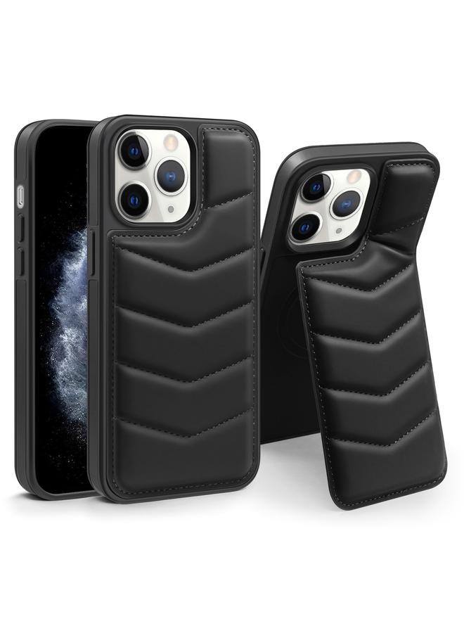 زبون حافظة لهاتف iPhone 11 Pro Max مزودة بغطاء للرأس وحقيبة بطاقات وحافظة MagSafe للهاتف - Image 1