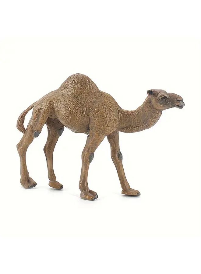 Great Dromedary Camel Figurine Realistic Desert Model Educational Toy For Cognitive Development - Image 1