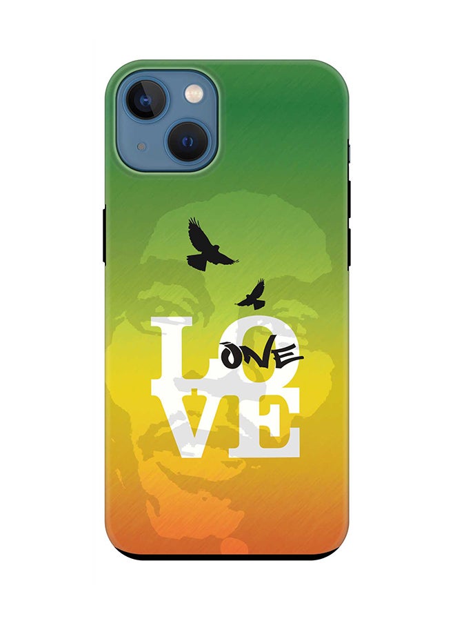 Stylizedd Tough Pro Series Case for iPhone 15 Plus Dual Layer Hybrid PC TPU Customized Mobile Cover Matte Finish Phone Case - One Love - Image 1