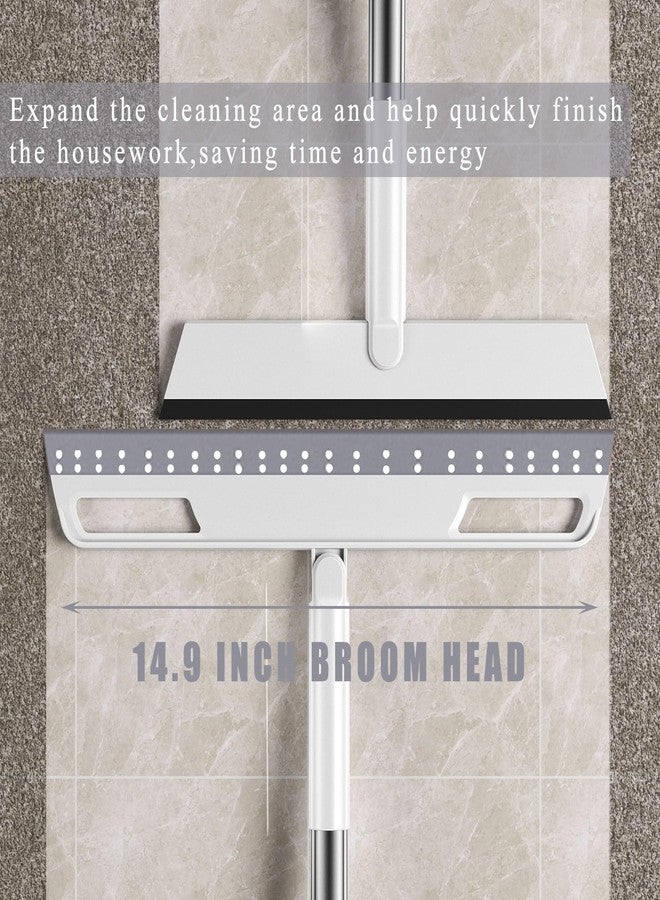 YALAMI Multifunction Magic Broom, Extended Indoor Detachable,3-in-1 Sweeper Removing Dust Liquid Hair, Adjustable Floor Squeegee,Magic Broom as seen on tv（Gray） - Image 2