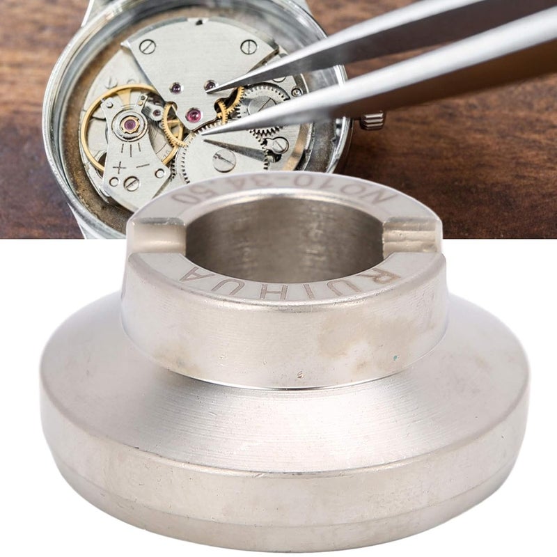 klarako Watch Opener Die, Watch Opener Die Accessory Screw Watch Back Remover Openers For Case Back Dies For Repair Tools & Kits Watch Making And Repair[34.5Mm] - Image 3