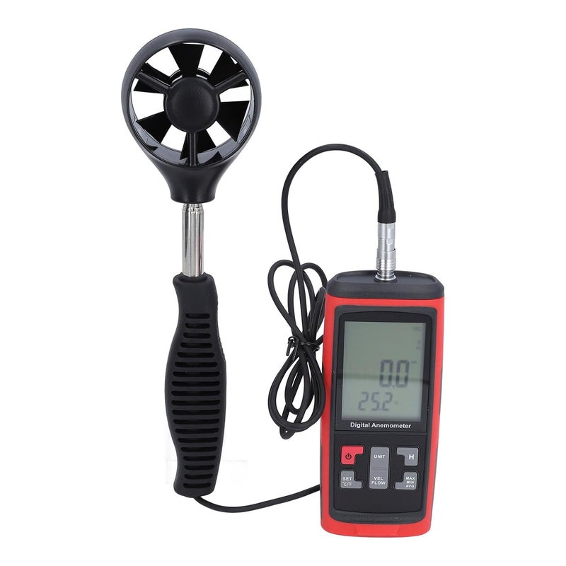FILFEEL Handheld Digital Anemometer Wind Speed Temperature Meter for Marine Operations - Image 4