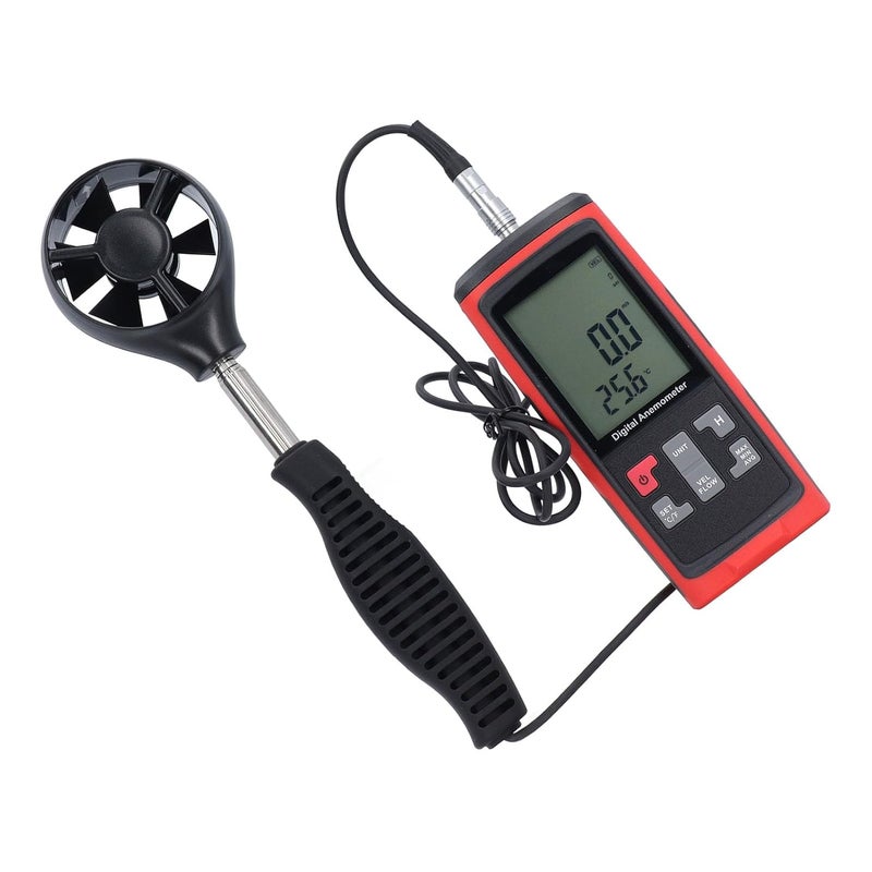 FILFEEL Handheld Digital Anemometer Wind Speed Temperature Meter for Marine Operations - Image 5