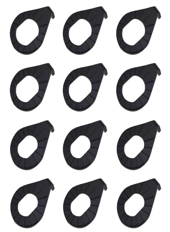 ECSiNG 12Pcs M8 M10 Bike Wheel Hub Hook Washer Gasket Metal Bicycle Hub Retaining Clip Safety Washer Bicycle Safety Security Front Wheel Hub Washer Safety Washers - Image 1
