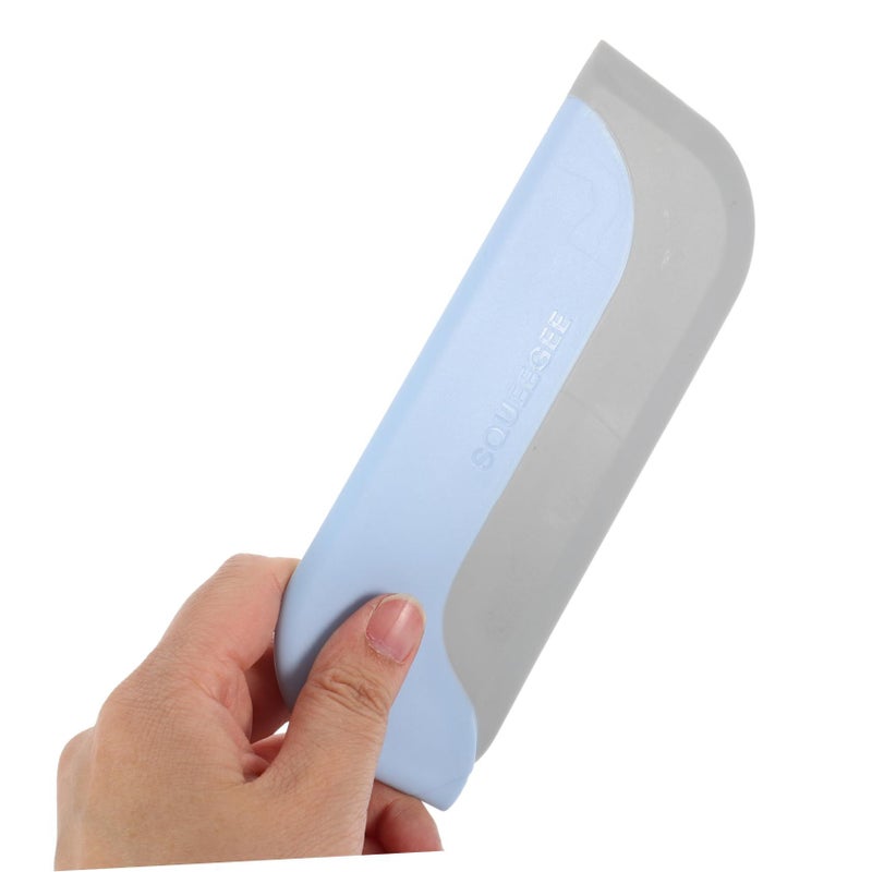 2pcs Flexible Shower Squeegee TPR Scraper for Glass Mirrors Tiles Efficient Cleaning Tool - Image 5
