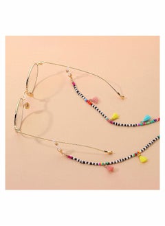 ماركة غير محددة سلسلة نظارات ملونة مزينة بالخيوط ملحقات لحمل النظارات أو نظارات الشمس للنساء  - Image 5