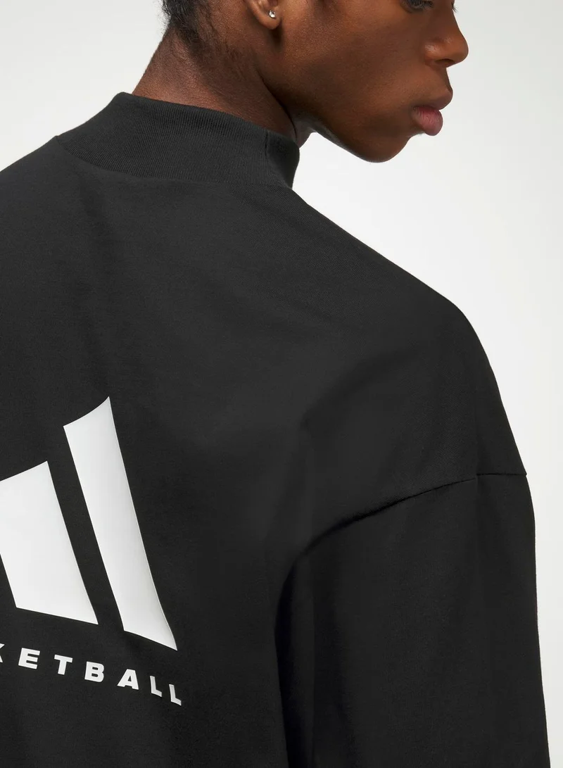 adidas تيشيرت adidas Basketball Long Sleeve