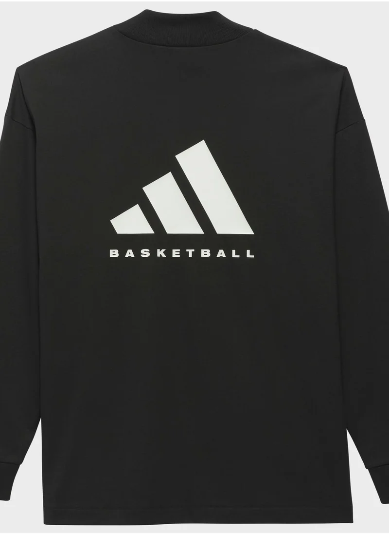 Adidas adidas Basketball Long Sleeve Long-Sleeve Top