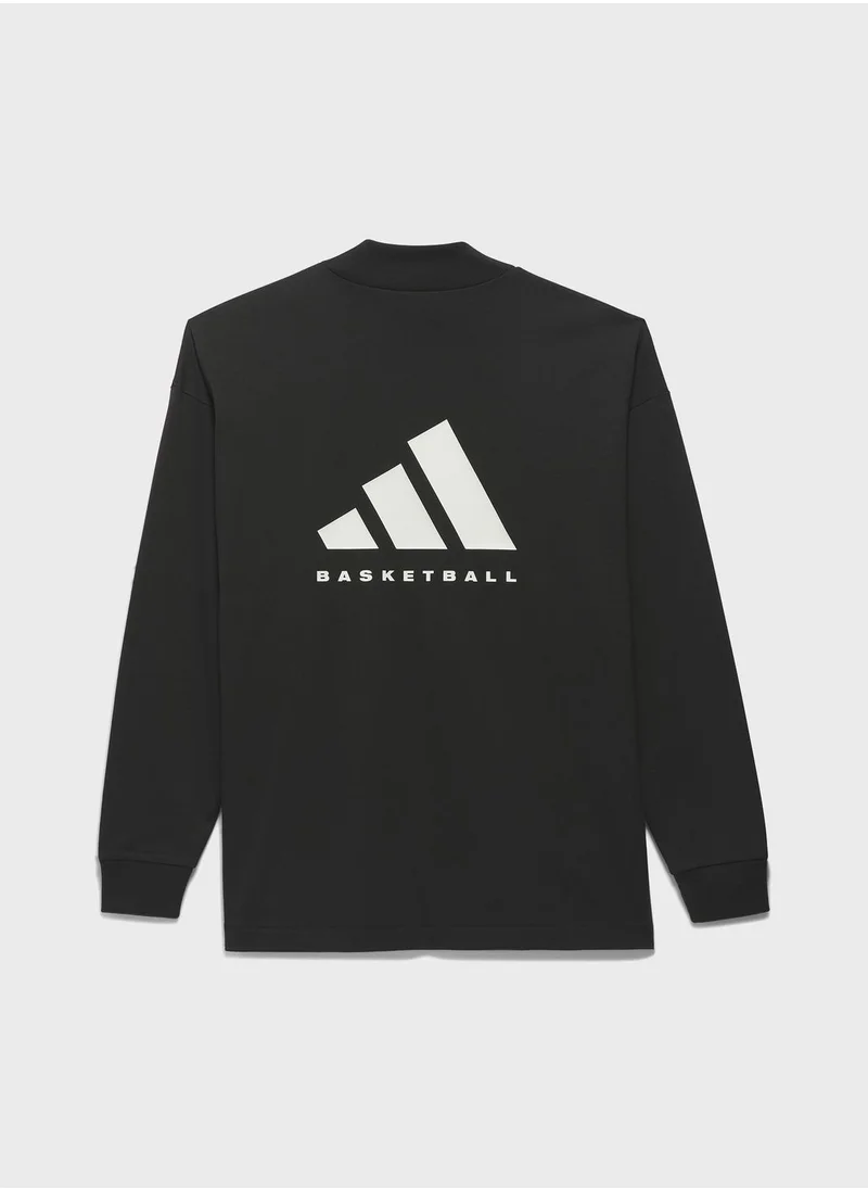 Adidas adidas Basketball Long Sleeve Long-Sleeve Top