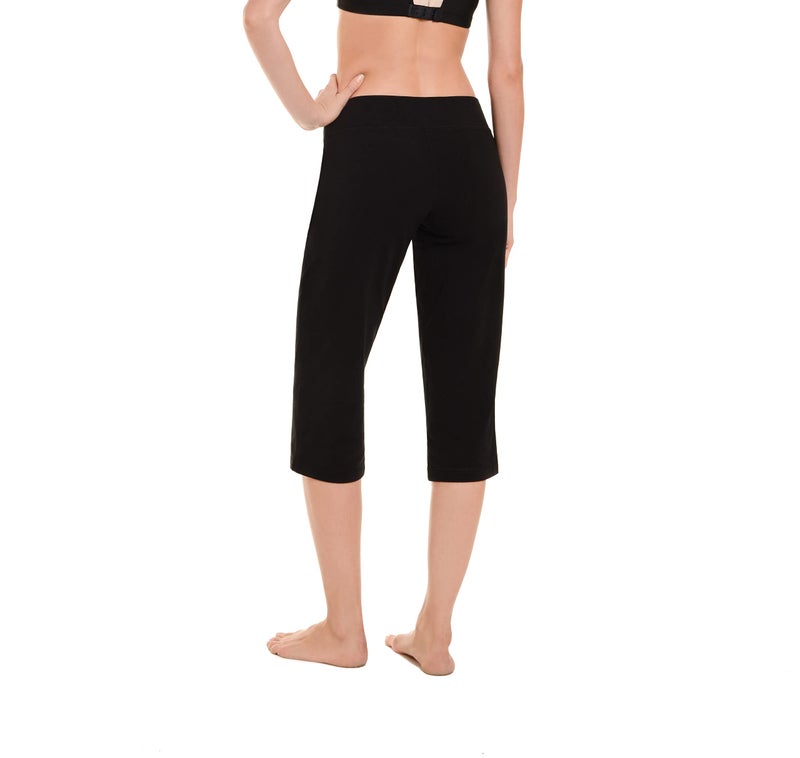 Danskin Women's Sleek Fit Yoga Crop Pant - Image 3