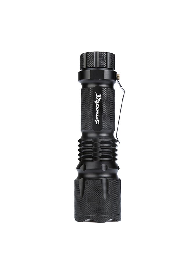 Generic Ultra Bright 5 Mode XML T6 5000LM Zoomable Led Flashlight Torch Lights Black  - Image 2