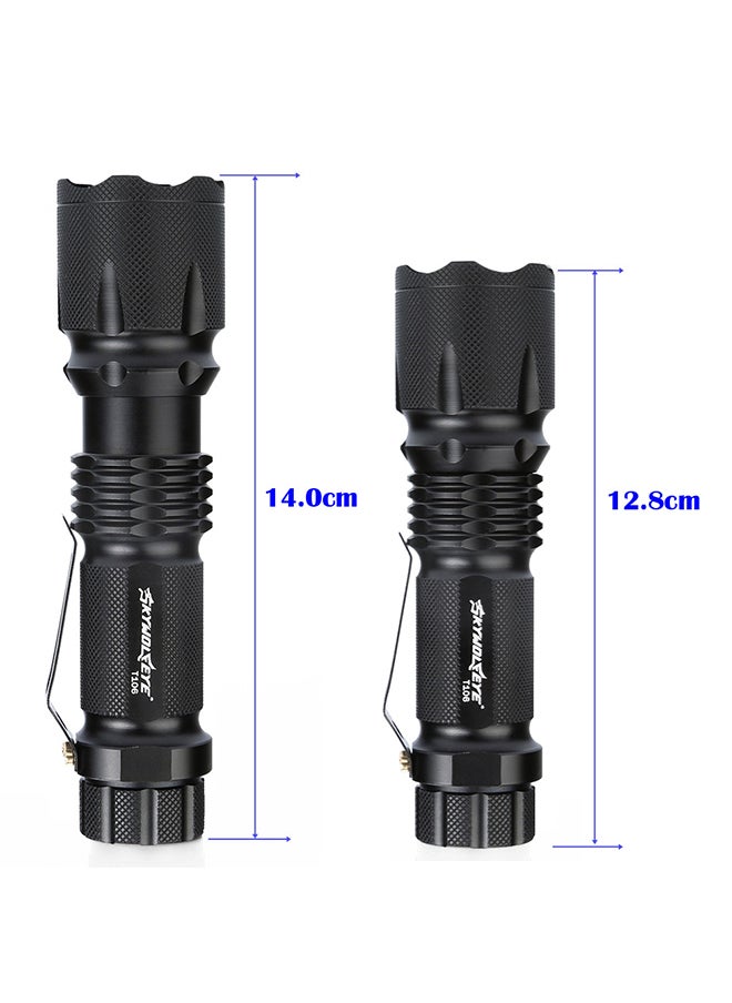 Generic Ultra Bright 5 Mode XML T6 5000LM Zoomable Led Flashlight Torch Lights Black  - Image 5