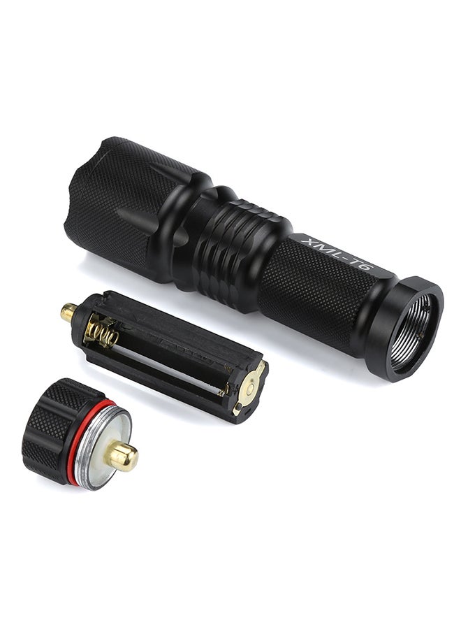 Generic Ultra Bright 5 Mode XML T6 5000LM Zoomable Led Flashlight Torch Lights Black  - Image 3