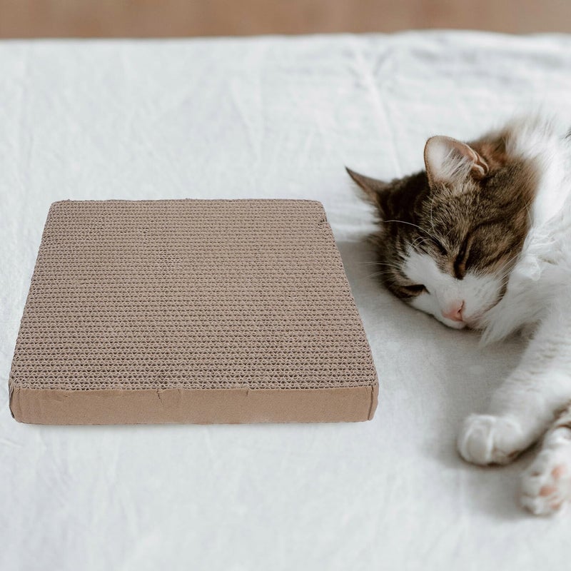 Replacement Corrugated Cardboard Cat Scratch Pad Sturdy Flat Scratching Board For Kittens - Image 5