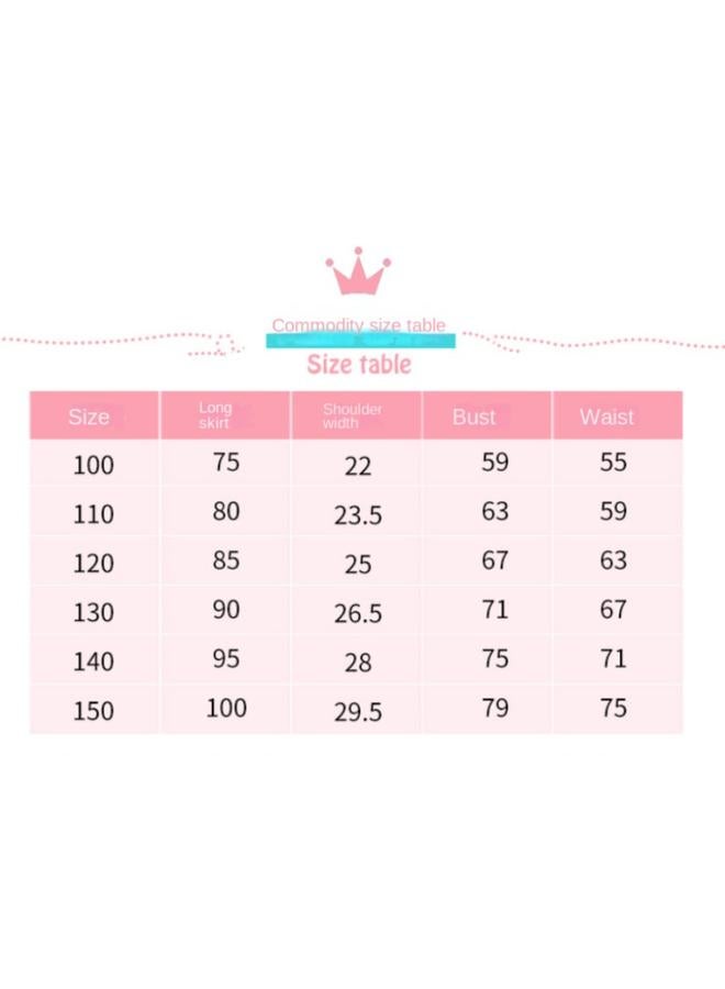 Y&D Girls Princess Dress Up Costume Butterfly Tulle Dress+Accessories Birthday Party  Carnival Cosplay - Image 4