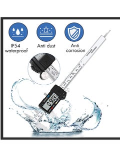 Generic Electronic Digital Caliper LCD 0 to 6 inch inch mm Conversion Automatic Shutdown Function White Black Very Suitable for Home Jewelry DIY Measurement etc  - Image 4
