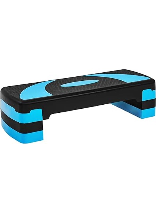 Yaheetech Aerobic Step Platform Steps Adjustable with 3 Heights