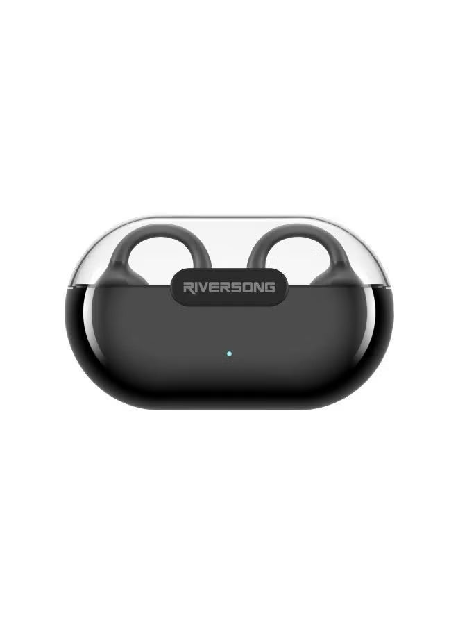 RIVERSONG Open Wearable Stereo Earbuds, Clip-On Ear Design, 30Hrs Playtime - Image 5