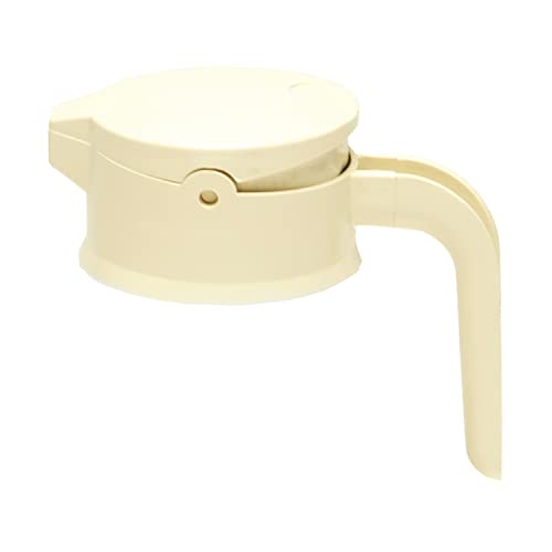 Service Ideas SY916AL Syrup Dispenser, 16 oz, Almond/Clear - Image 3